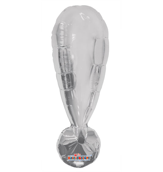 14" Exclamation Point Silver